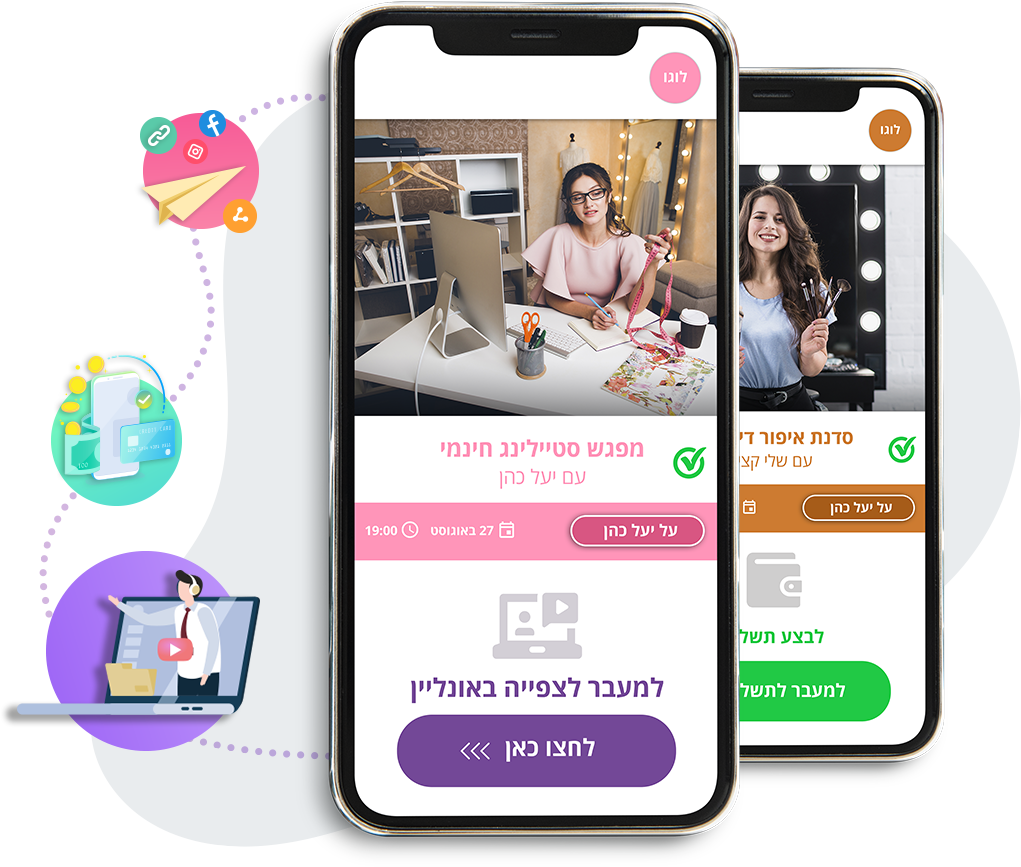 דוגמה לדף מכירה